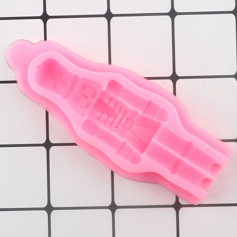 3D Nutcracker Soldier Silicone Molds DIY Christmas Cake Decorating Tools Cupcake Topper Fondant Mold Candy Clay Chocolate Moulds | Дом и сад