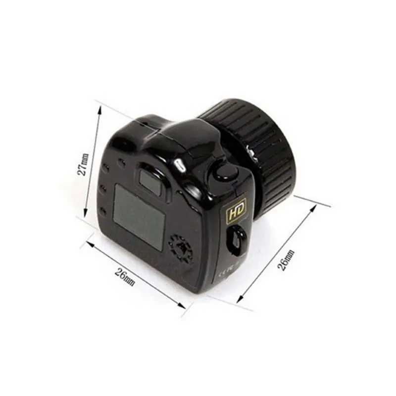 1280*720 HD Прозрачная видеокамера Беспроводная цифровая мини-камера DC 5V 230 mah