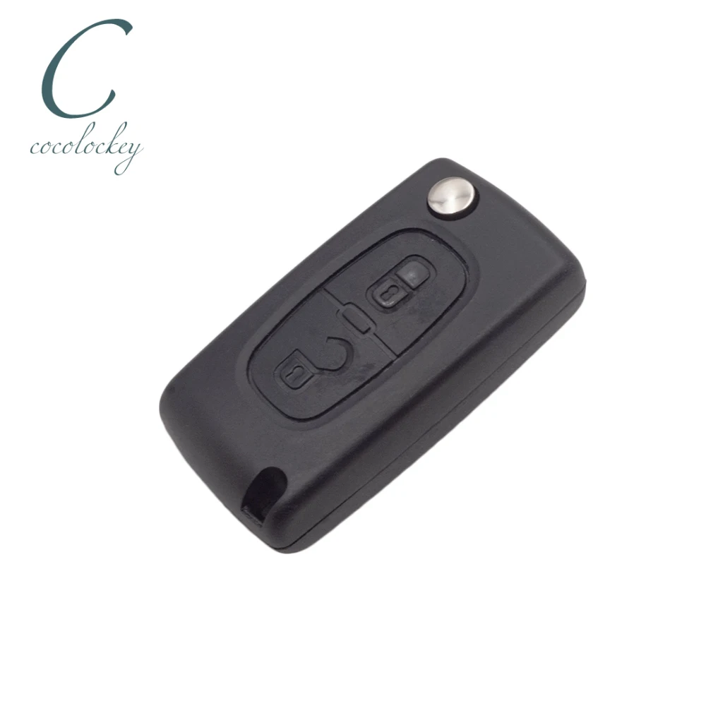 Cocolockey чехол для ключа дистанционного управления Fiat Scudo 2 кнопки Складной Корпус