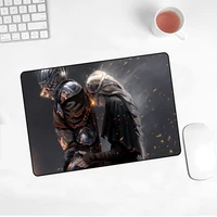 hot sale anime ghost knife angel mouse mat game player non slip keyboard 220x180x2mm pad for cs gowork carpet mousepads