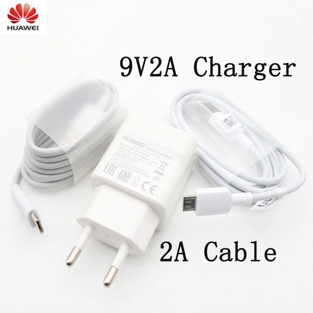 Оригинальное быстрое зарядное устройство Huawei ЕС QC 2 0 адаптер для быстрой зарядки