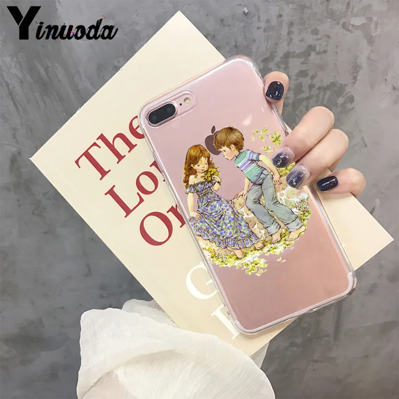 Yinuoda Сара Кей узор Высокое качество аксессуары для телефонов Чехол iPhone 8 7 6 6S Plus X XS
