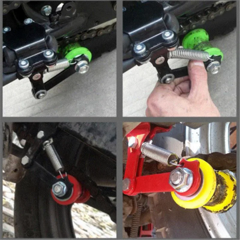 Универсальный Регулируемый натяжитель цепи ролик для болтов мотоцикла