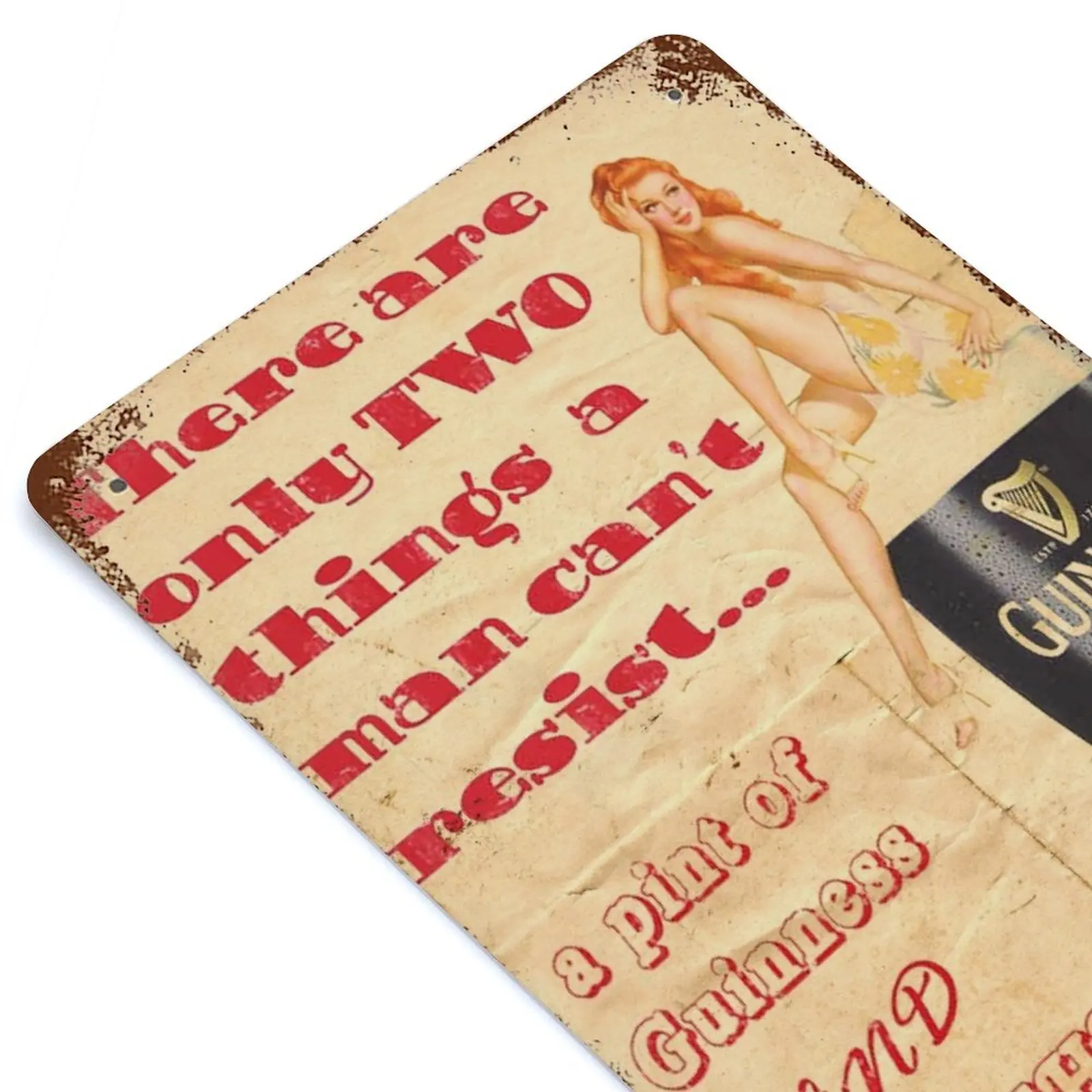 

Guinness Printed Retro Metal Poster Home Wall Decoration Tin Sign Plaque