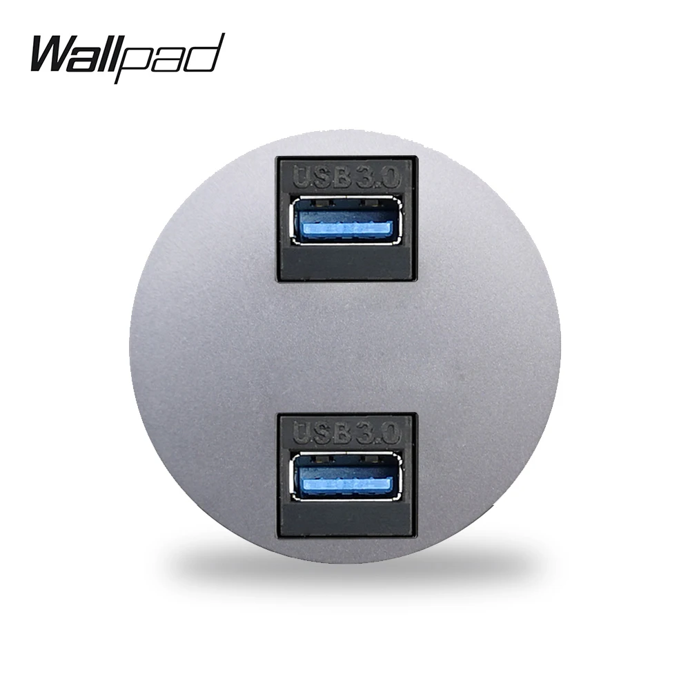 Wallpad L6 5 цветов двойной 3 0 USB удлинительные порты настенная розетка модуль матч