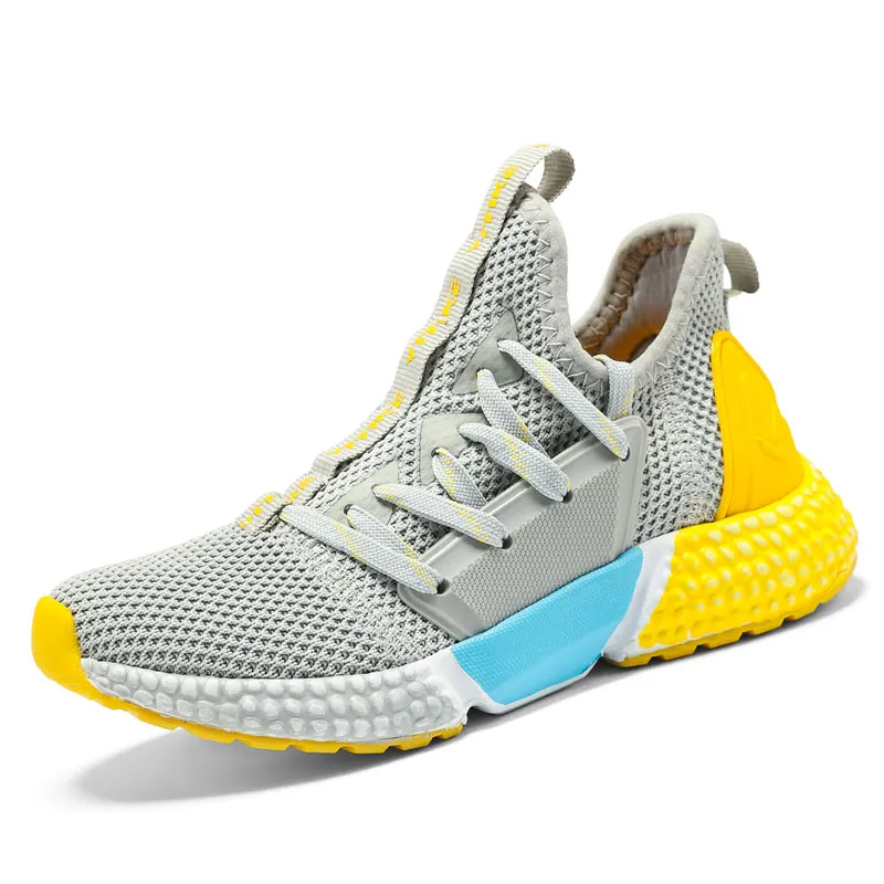 Сетчатые кроссовки для бега летние детские с воздушной подушкой легкие