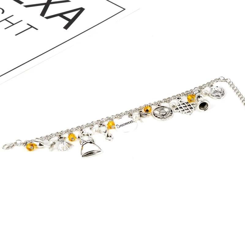 Модные ювелирные изделия браслет Outlander шотландский расторопши Шотландия