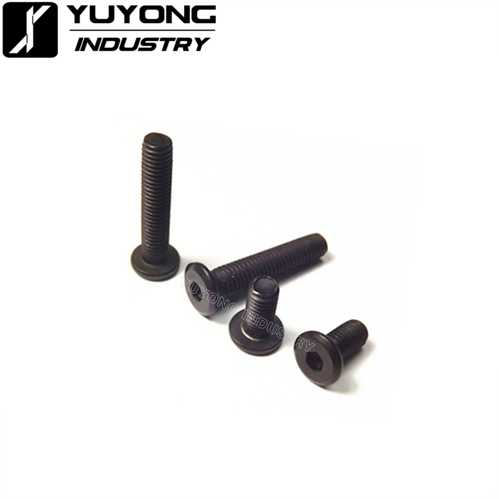 25 шт./упак. M5 * 6/8/10/12 мм черные низкопрофильные винты для v slot/T slot accessories|screw screw|screws