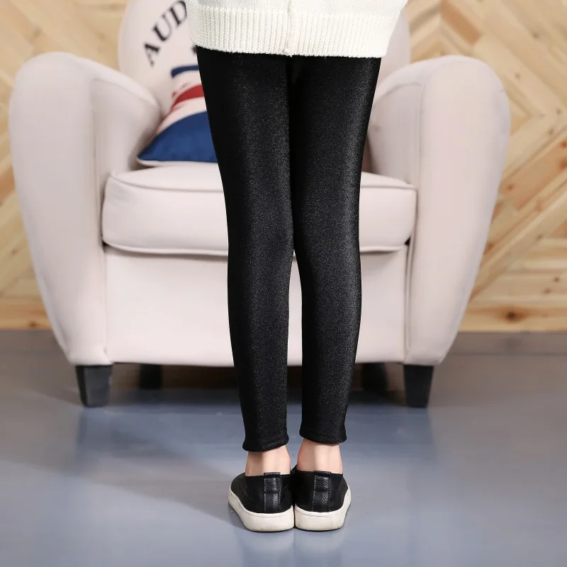 Плотные обтягивающие леггинсы для девочек-подростков школьные детские неоновые