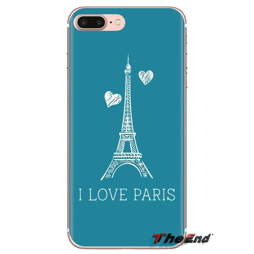 Прозрачный чехол из ТПУ для Xiao mi 6 A1 Max x 2 5X 6X Red Note 5 5A 4X 4A A4 4 3 Plus Pro love eiffel tower