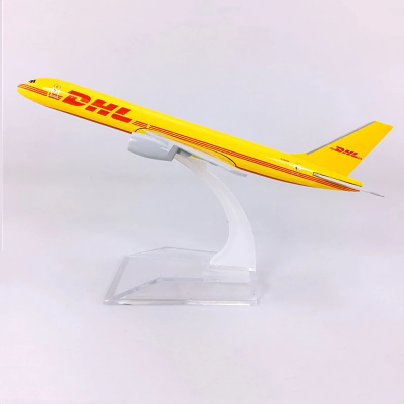 16 см 1:400 самолетов Boeing B757 модель DHL Экспресс доставка авиалиний цинковый сплав