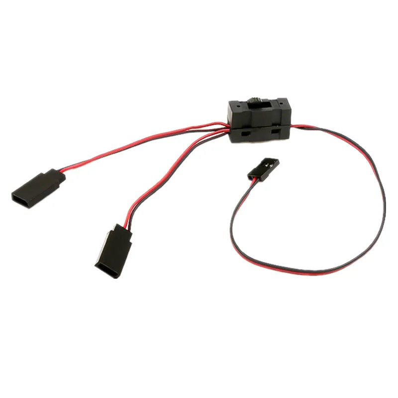 

Y с переключателем один для двух/три/четыре масляный фильтр автомобиль Трамвай канал удлинитель линии светильник линия для TRX4 гусеничный RC квадрокоптера RC JR до JST S91