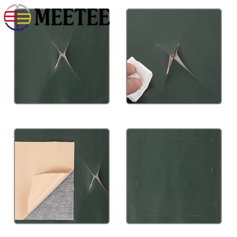 Meetee 50x137 см толщина 0 5 мм самоклеящаяся искусственная кожа ткань факса для ремонта