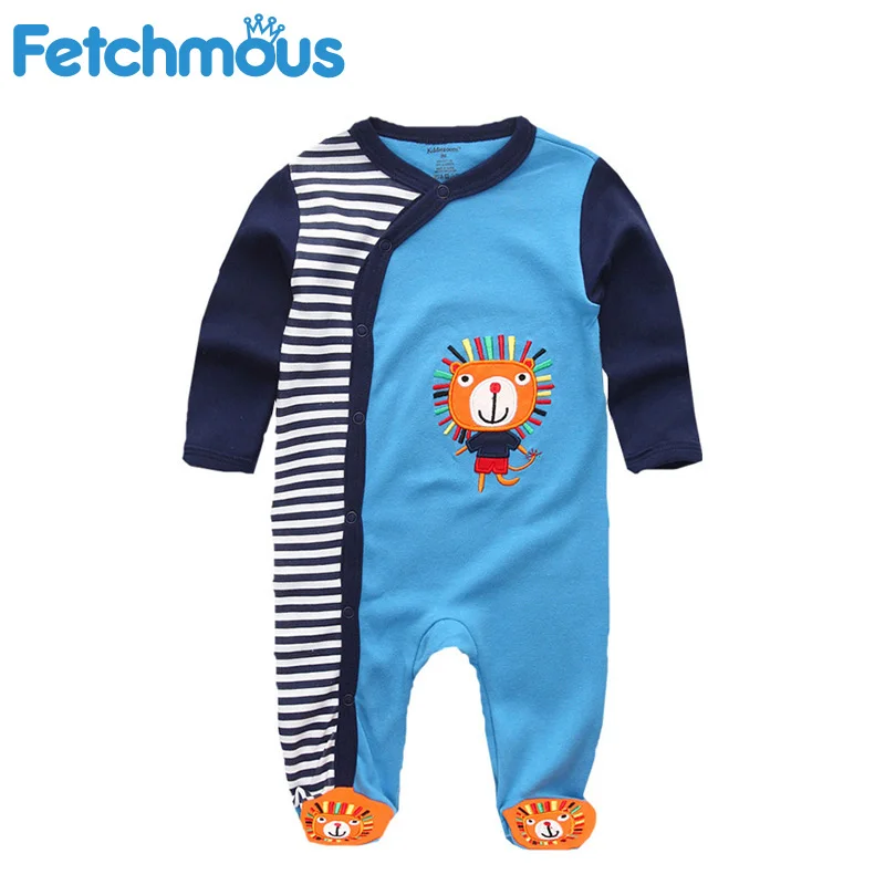 2020 Unisex Baby Rompers 0-12M Pajamas Newborn Clothing Set Girls Clothes Boy O-Neck Roupa de bebe Body | Детская одежда и обувь