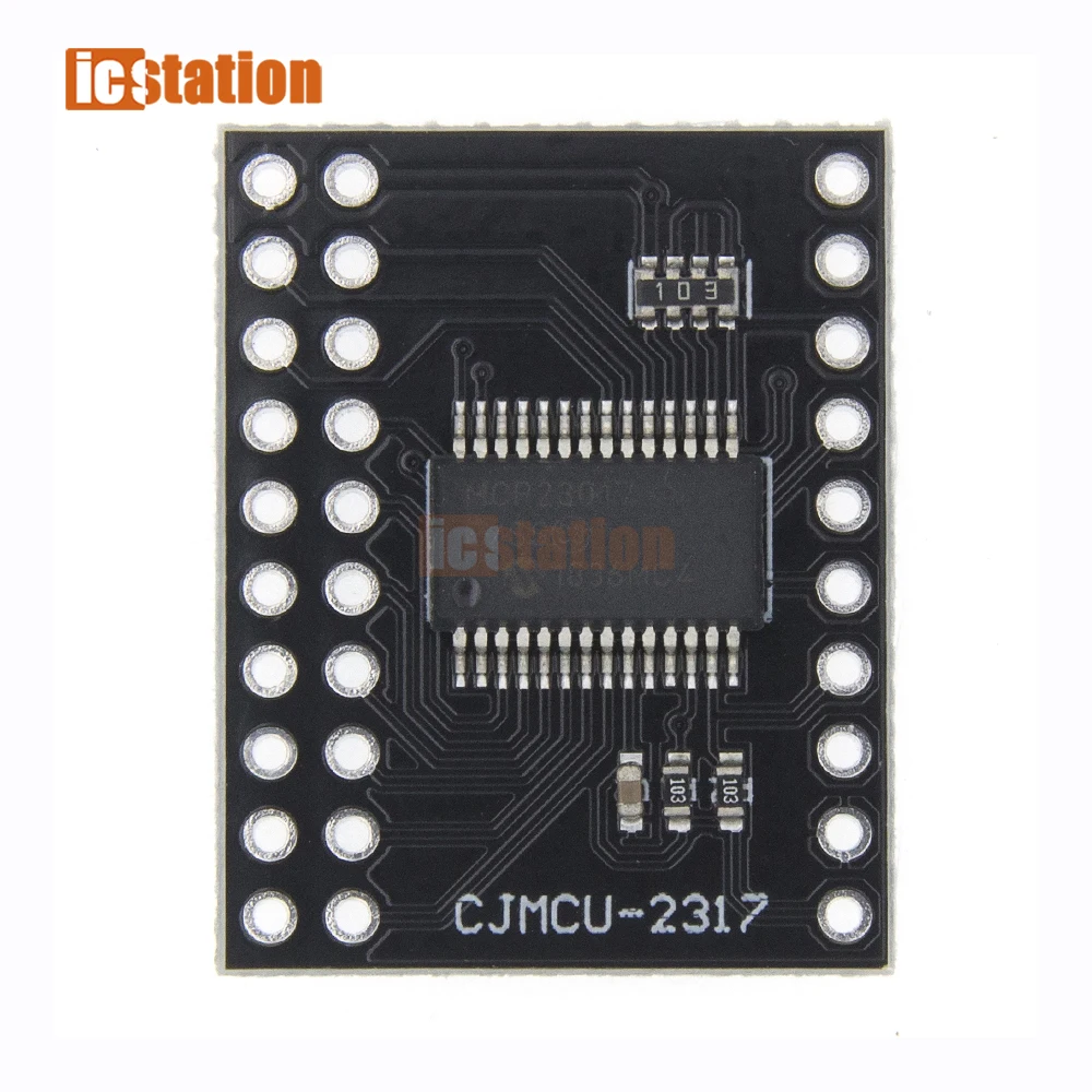 MCP23017 модуль последовательного интерфейса IIC I2C SPI MCP23S17 двунаправленный 16-битный
