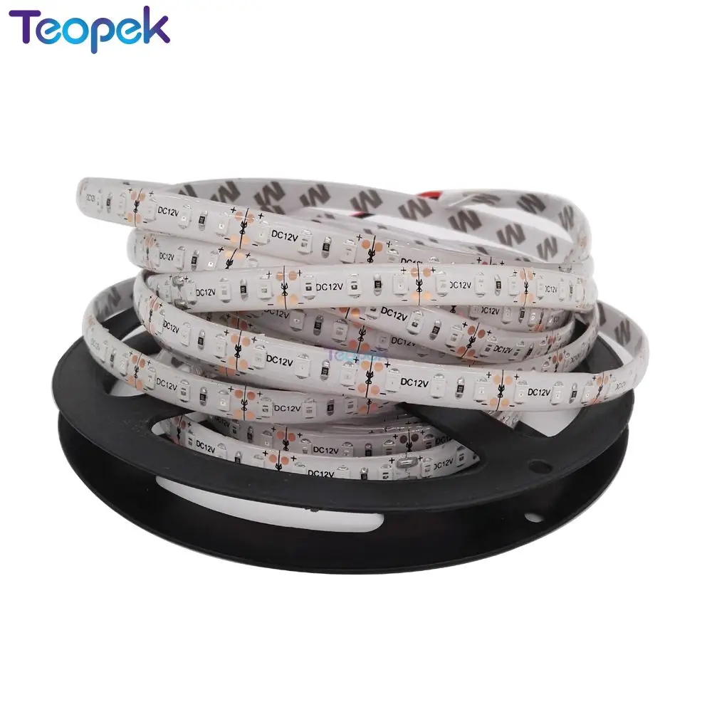 5 м 2835 3528 SMD Светодиодная лента 600 светодиодов 12 в 120 светодиодов/м гибкая