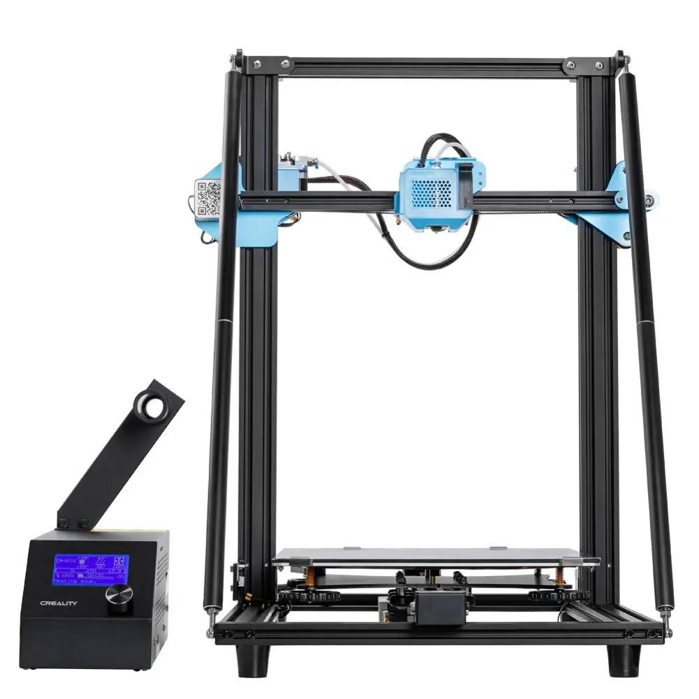 

CREALITY 3D Upgrade CR-10 V2 Printer Size 300*300*400mm,Silent Mainboard Resume Printing with Mean well Power Supply