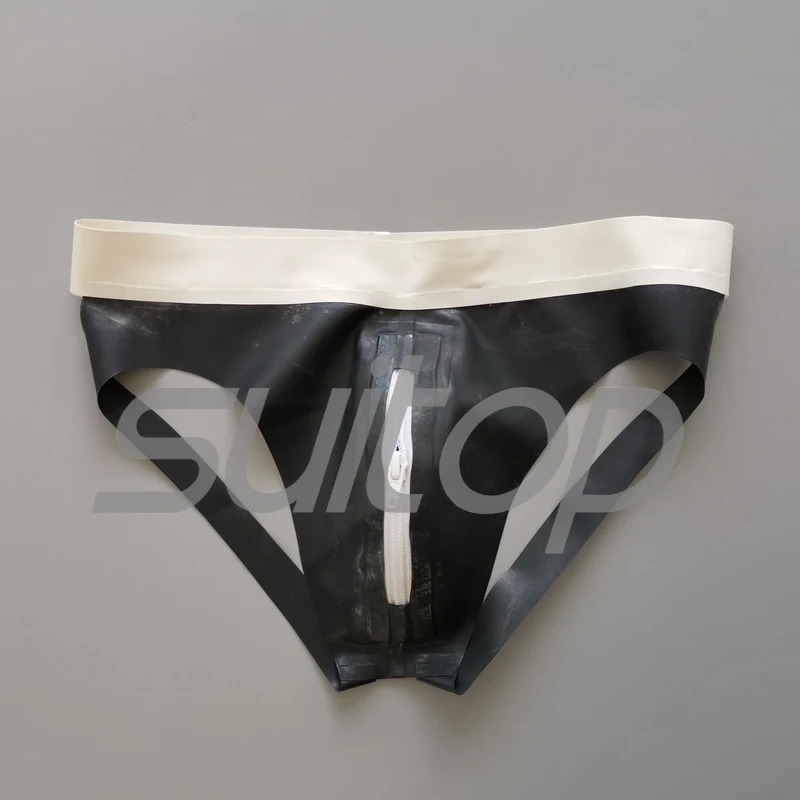 Suitop латексный резиновый бандаж для мужчин в черном и белом цвете | Тематическая