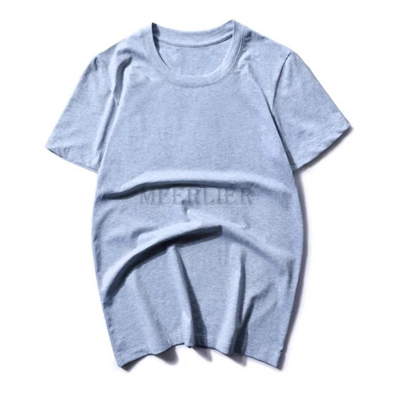 Футболка мужская с коротким рукавом тонкая Базовая Повседневная тенниска