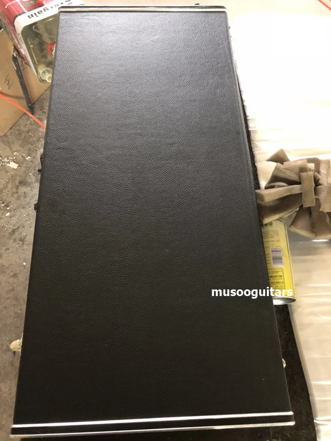 Musoo бренд 8 струн fanned fret электрогитара без головки грифа с tremolo