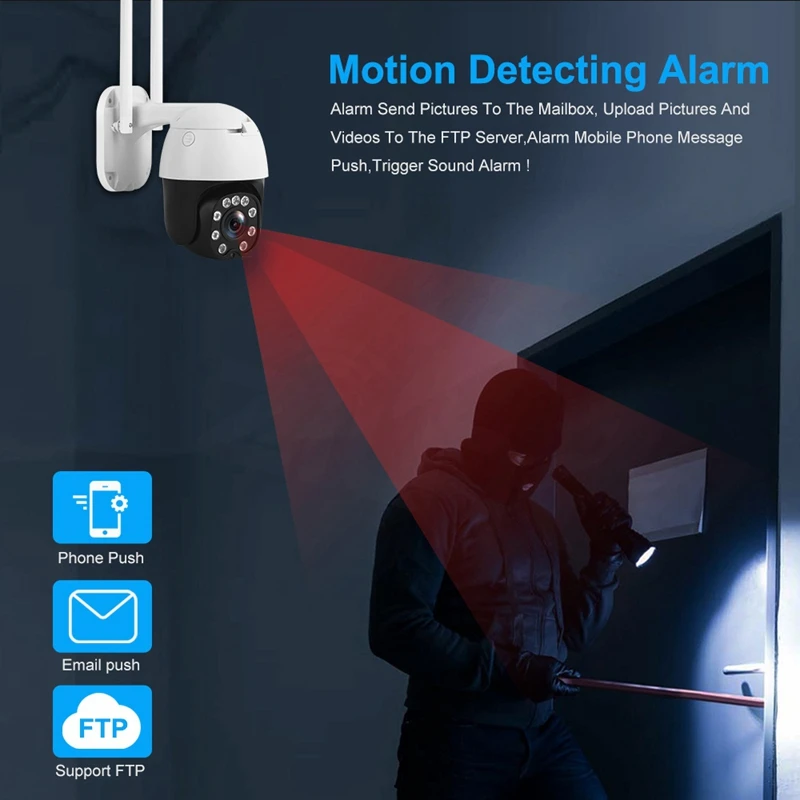 

New 3G 4G LTE Camera 1080P HD PTZ Camera 9 LED IR Night Vision CCTV P2P IP Camera Outdoor IP66 Cam Euro Asia Pacific EU Plug