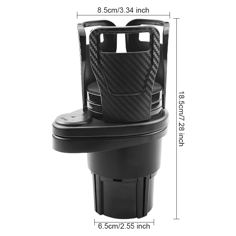 

Cup Holder Drink Holder Car Seat Dual Hole Drink Bottle Rack Car-styling Water Beverage Cup Stand Stowing Tidying Car Organizer