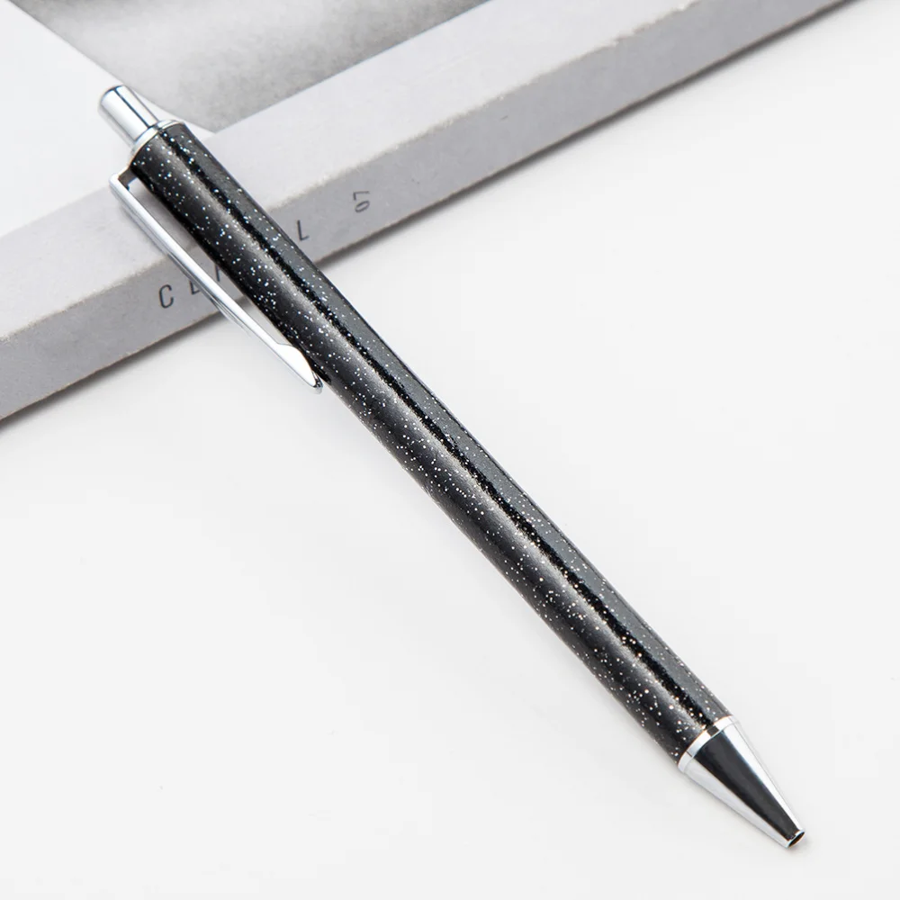 

8pcs Metal Point Pen Click Ballpoint Pen Creative Point Pen
