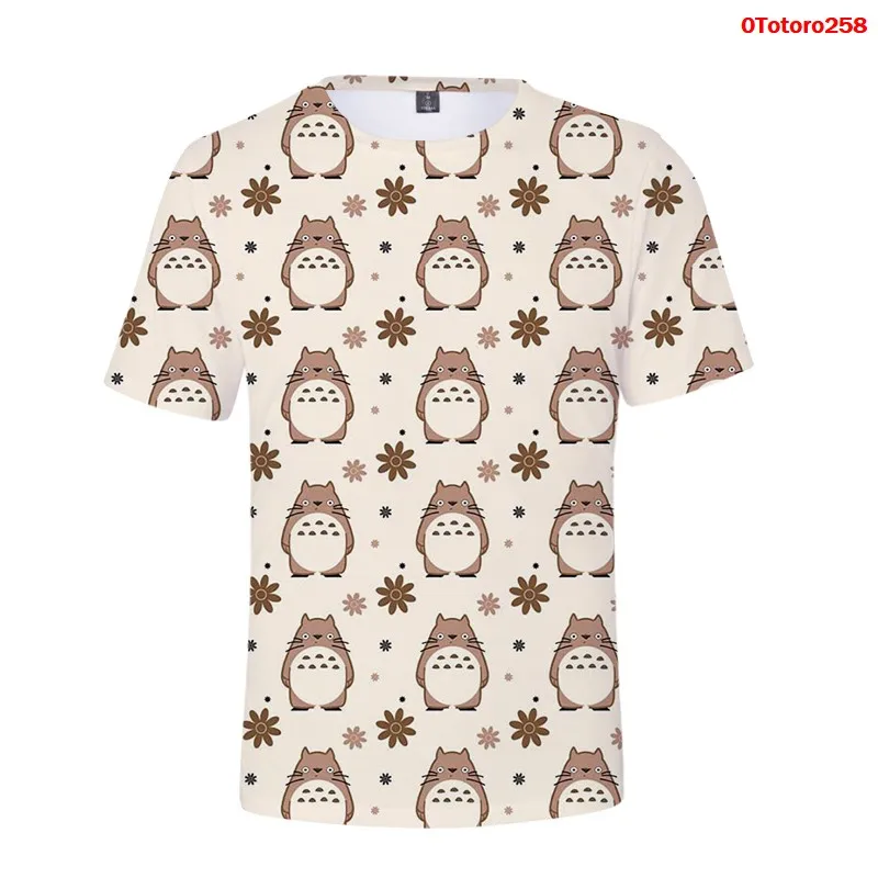 

Funny T-Shirt Harajuku Clothes Totoro AnimeTshirt Kawaii Fashion Women Japanese-Style Totoro-Print Oversized T Shirt Casual Tops
