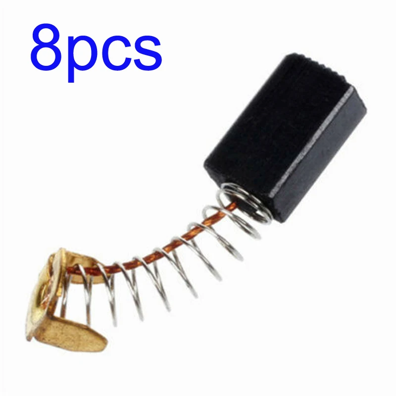 8 шт. 17x10x6 мм Универсальная замена угольных щеток угловая шлифовальная машина