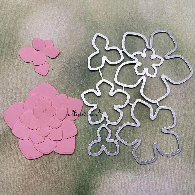 

New Flower decoration DIY Craft Metal Cutting Die Scrapbook Embossed Paper Card Album Craft Template Stencil Dies