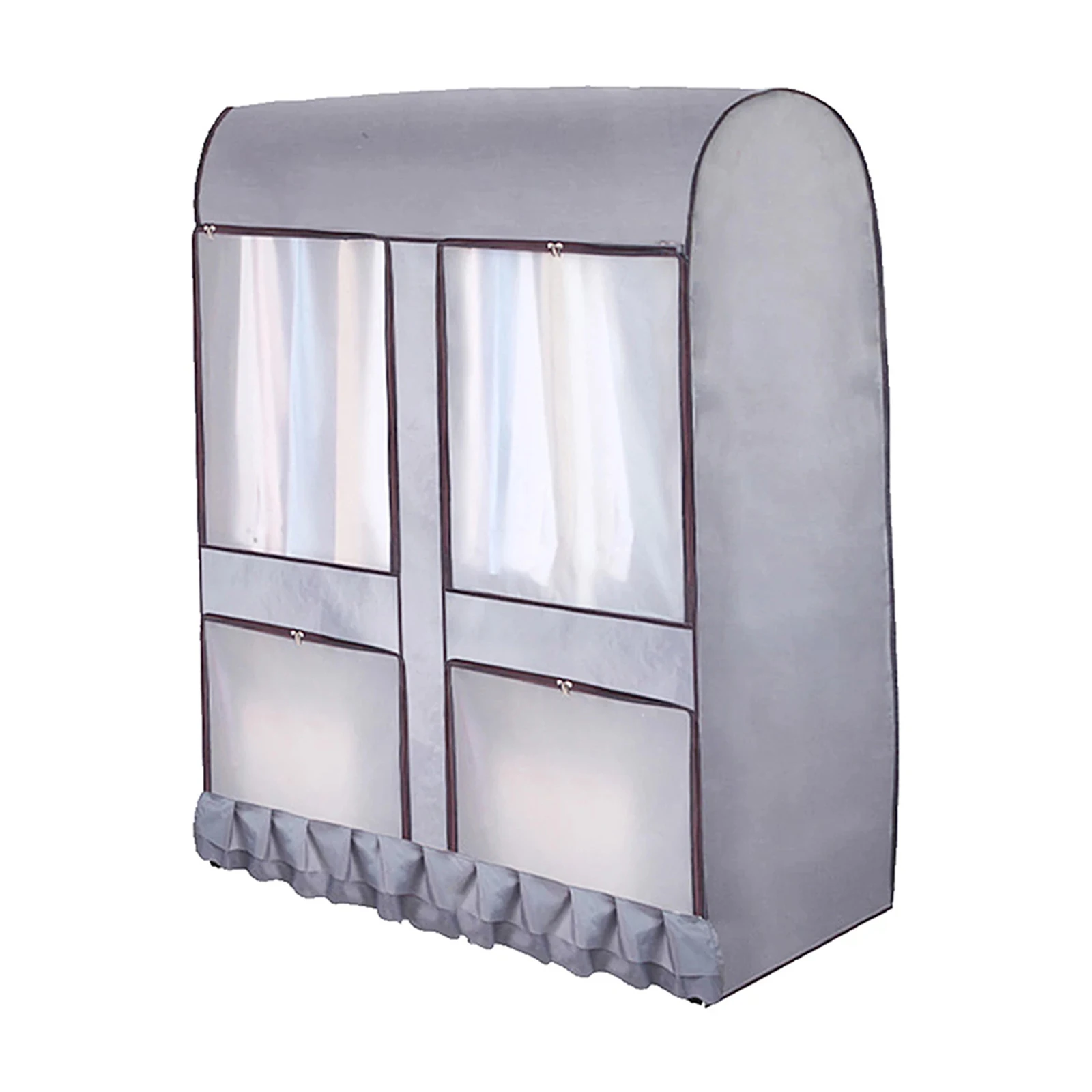 Прозрачный пылезащитный чехол для гардероба вешалка одежды водонепроницаемый