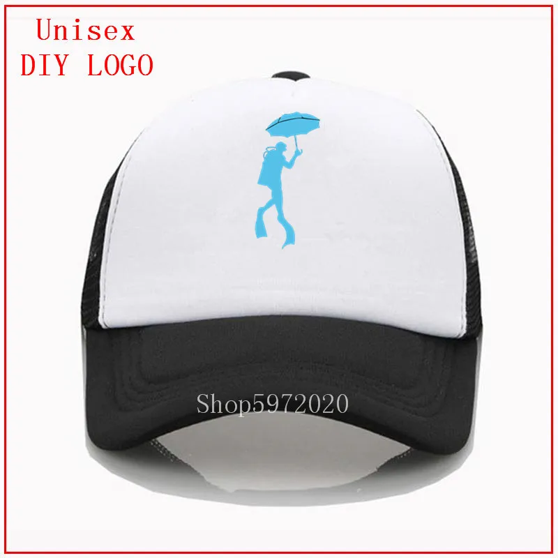 Scubrella необычная комбинация ныряльщика с аквалангом зонтиком черный цвет хит