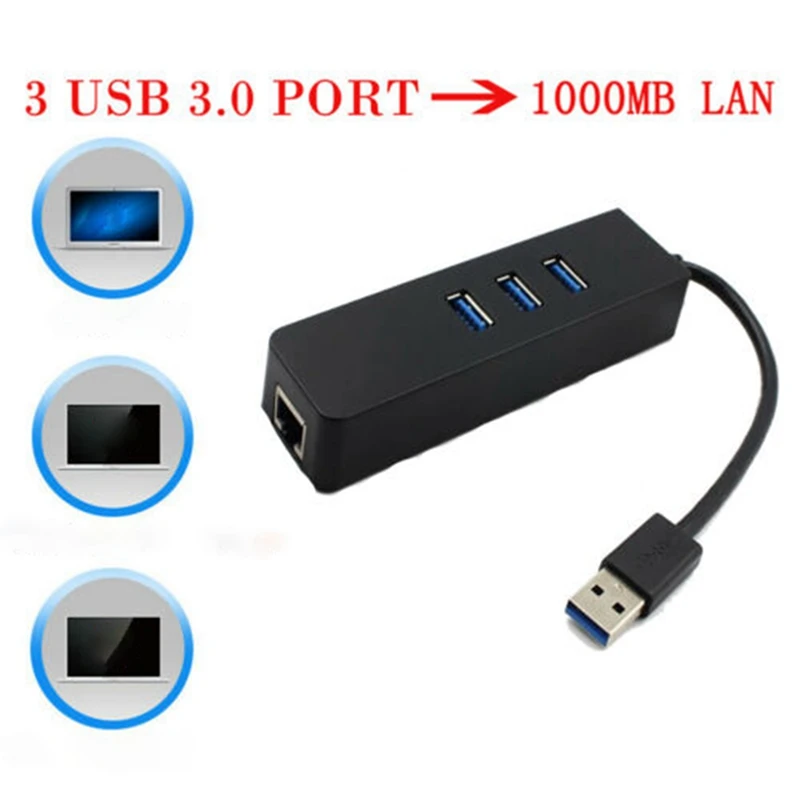 1 шт. клавиатура и переходник для мыши с 3 5 мм Mic Порты Usb 0 концентратор Gigabit Ethernet Lan