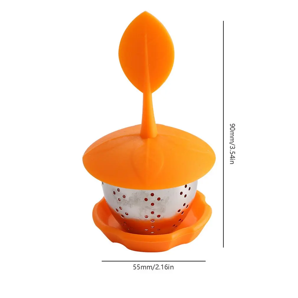 

1Pc Strawberry Tea Infuser Stainless Steel Ball Leaf Tea Strainer For Brewing Device Herbal Spice Filter Kitchen Tools