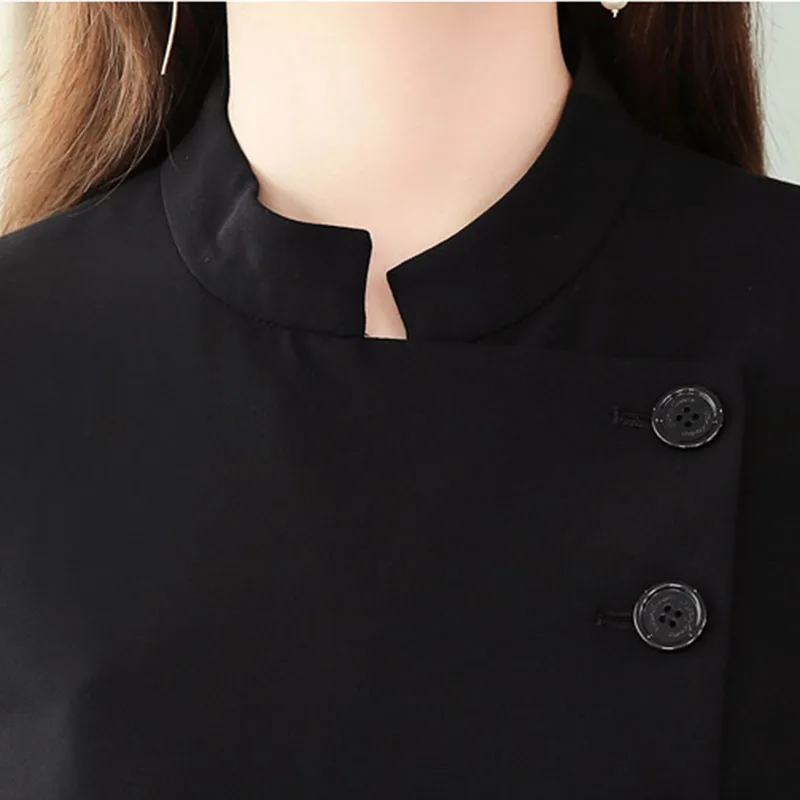 

New Korean Style Black Dresses Autumn Winter Notched Single Breasted Office Lady Long Dresses For Women Elegent Midi Suit Dress