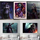 Картина на холсте вау, без рамки