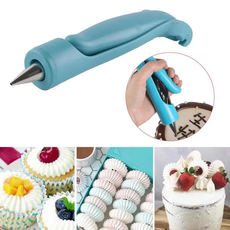 

Multifunction DIY Cake Deco Tool Kit Cake Decorating Pen Decorating Kit Bag Pastry Pen Cake Party Tool Icing Pastry Piping P8S1