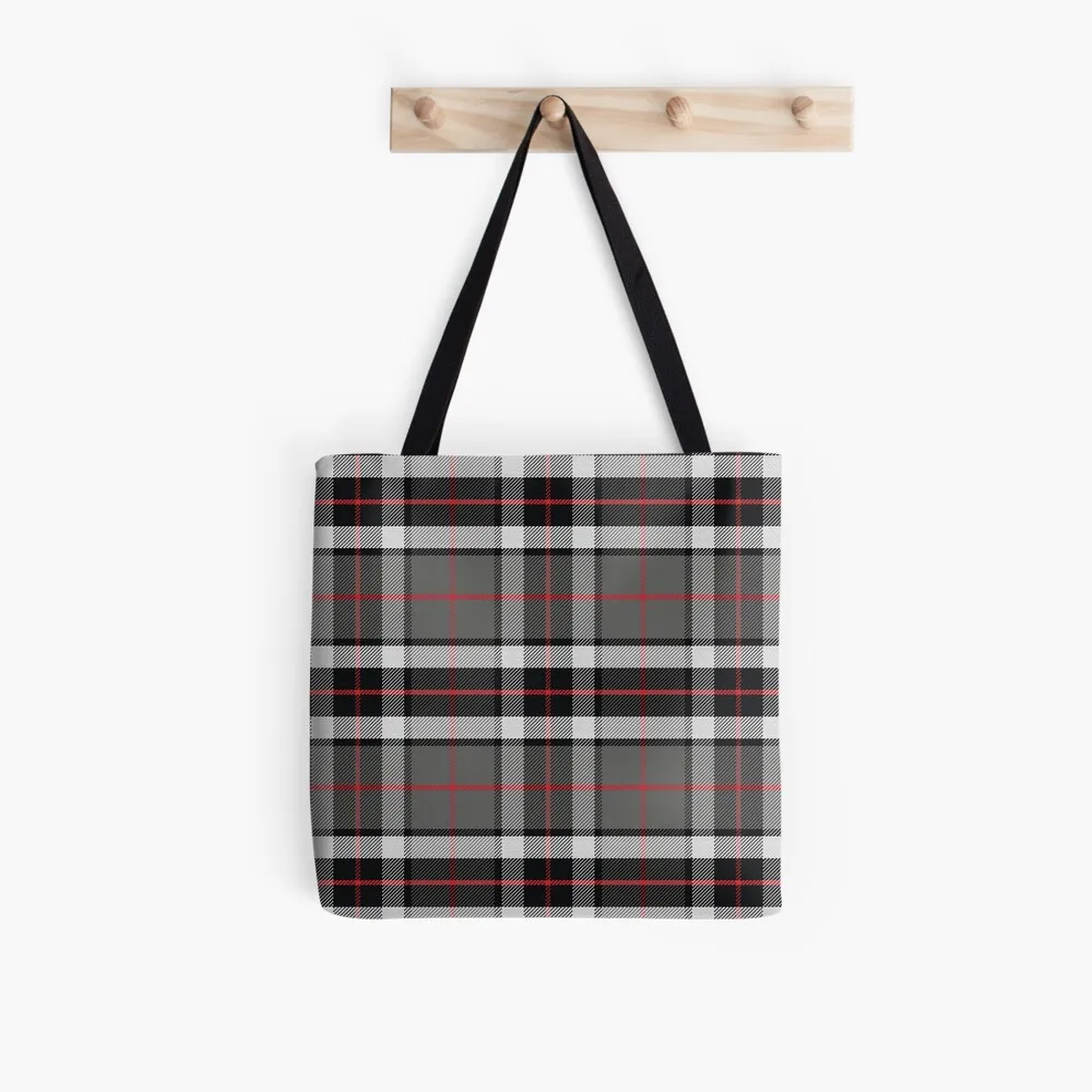 

Women Shopper bag Tartan Seamless Printed Kawaii Bag Harajuku Shopping Canvas Shopper Bag girl handbag Tote Shoulder Lady Bag
