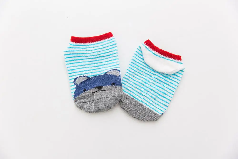 

Cute Cartoons Small Animal Floor Non-Slip Newborn Baby Socks Pink Small Pig Design Fashion Foot Socks Wholesale ,For 0-4 Years