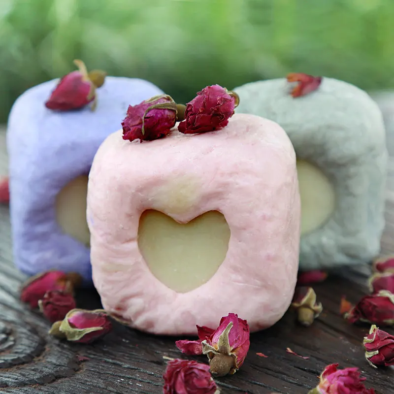 

Креативное мыло ручной работы, холодная обработка, мыло для ванны, розовое растение, уход за кожей, мыло для мытья лица, Отбеливающее мыло