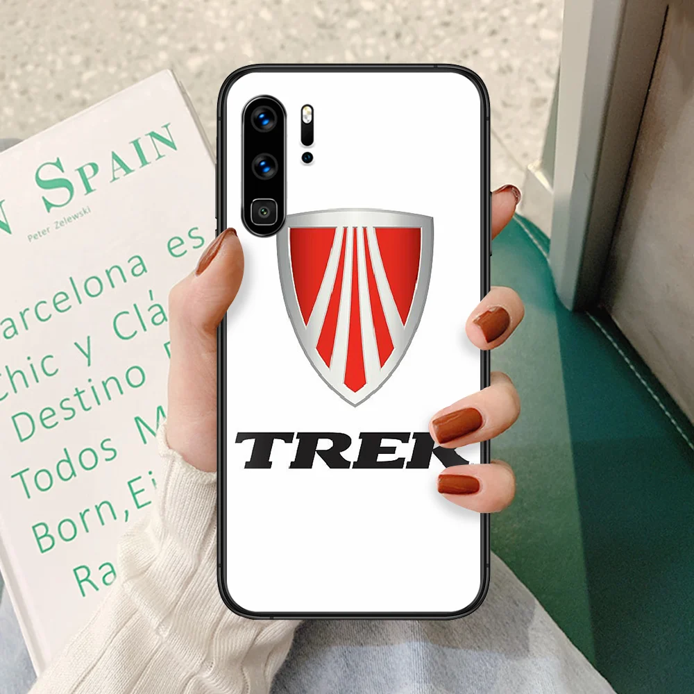 

Trek Mountain Bikes Phone case For Huawei P 9 Smart 10 20 30 40 8 Lite Mini Z 2019 Pro black funda tpu cover luxury prime