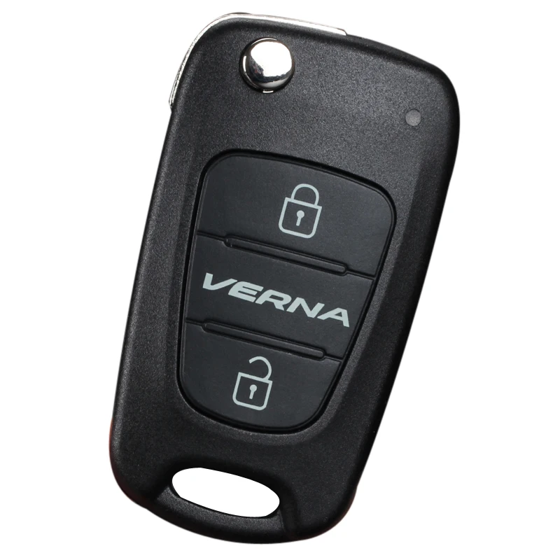Складной Корпус ключа дистанционного управления для Hyundai 3 кнопки сменный корпус