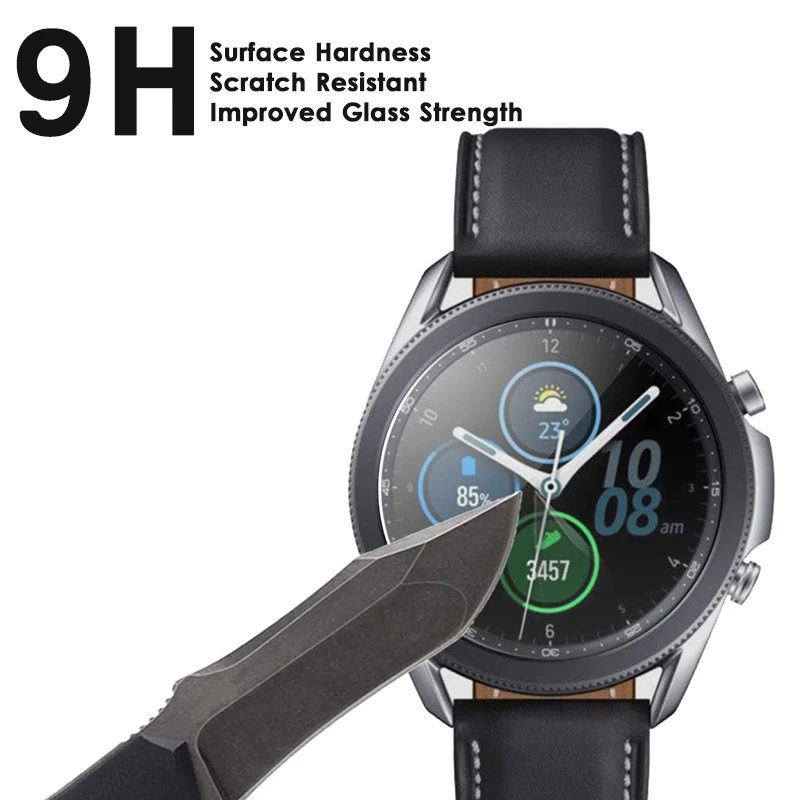 2020 новый протектор экрана из закаленного стекла для Samsung Galaxy Watch 3 45 мм 41 9h Защитная