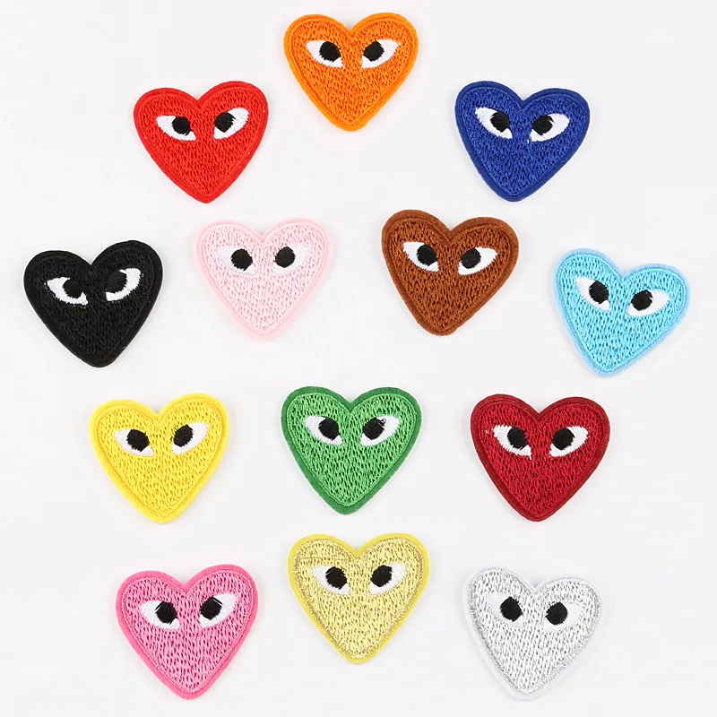 

100pcs/lot Embroidery Patch Eyes Clothing Decoration Backpack Sewing Accessories Diy Iron Heat Transfer Applique