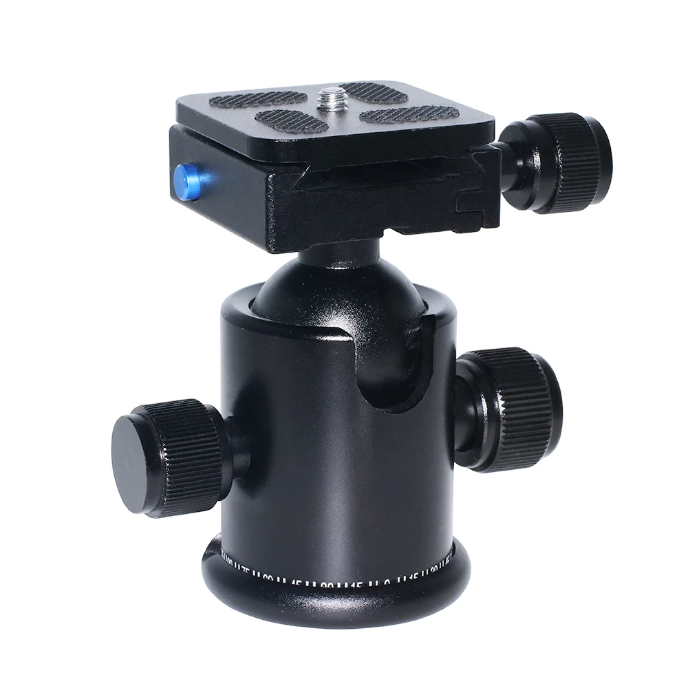 

Tripod Ball Head Panoramic Rotating Clamp Quick Release Plate Damping