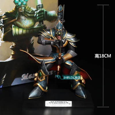Лига Легенд и принтом фигурку игры слепой Джинкс Yasuo модель игрушки Фигурки 3D
