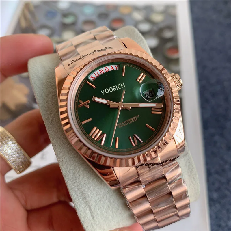 

Luxury Brand Diver daydate- Wristwatch Watch Men Automatic Mechanical Miyota Movement AAA Wrist Sapphire Stainless Steel 40mm