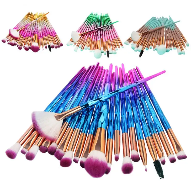 20 Pcs/set Makeup Brushes Set Eye Shadow Make Up Foundation Powder Lip Brush Cosmetics TSLM1 | Красота и здоровье