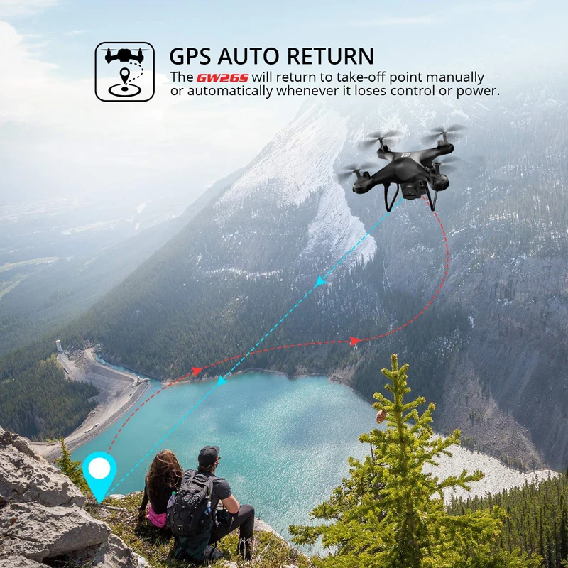 Дрон 4K GPS долгое время летающие Дроны с камерой RC вертолет WIFI FPV мини Квадрокоптер
