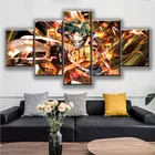Домашний декор, холст, Hd печать, плакаты, 5 панелей, мой герой, Академия, искусство стены, классическое искусство
